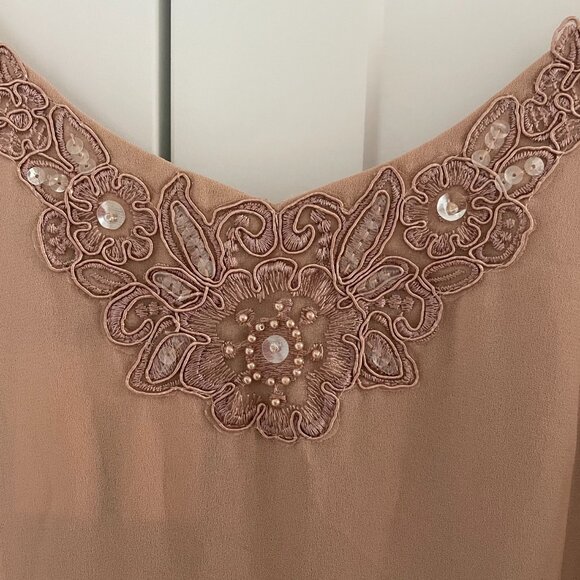 Sleeveless Spaghetti Strap Flowing Maxi Dress - Picture 2 of 3